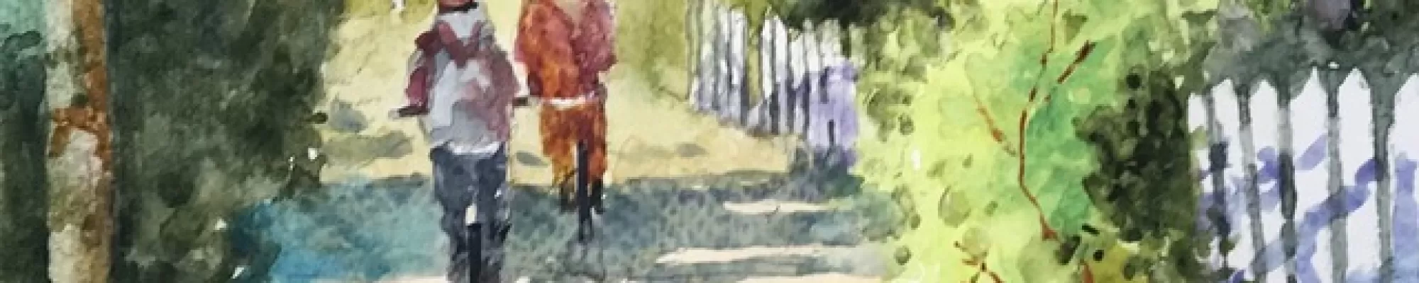 ONLINE Roads and Paths in Watercolor