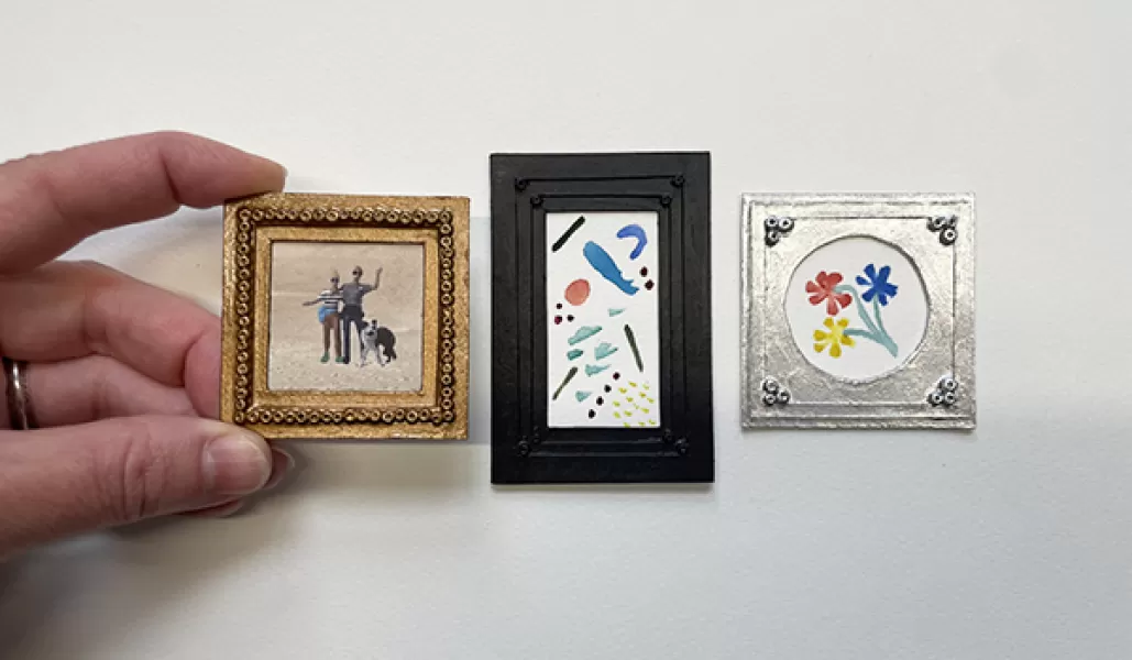 Winter Sampler: Make Your Own Mini Framed Artwork SUN