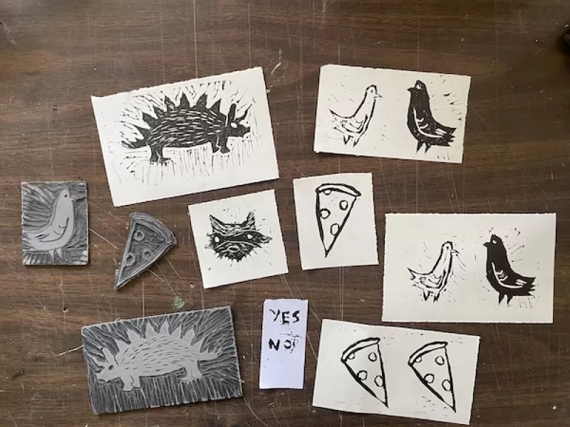 Ages 14-17 | Teen Studio Night, Printmaking
