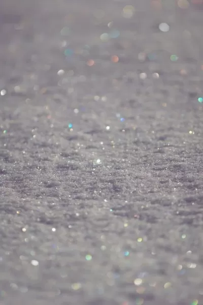 Glittery Snow