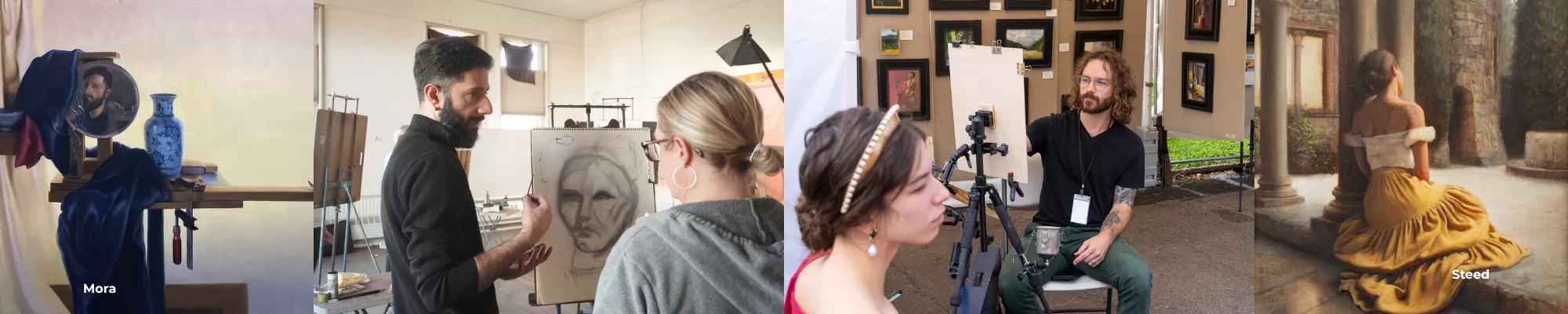 Summer Artist Studio Tours: Cristian Mora and Tanner Steed