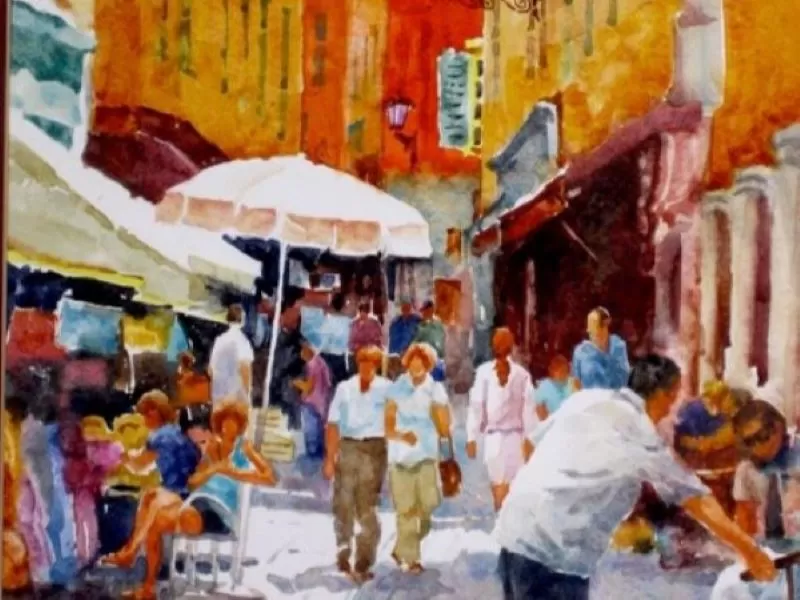 Atelier in France: Watercolor Sketchbooks with Dennis Pendleton