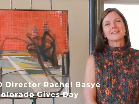 ASLD Director Rachel Basye for Colorado Gives Day